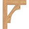 Ekena Millwork Westlake Block Smooth Bracket, Western Red Cedar, 3 1/2"W x 18"D x 22"H BKT04X18X22WTL05SWR - alternate 3
